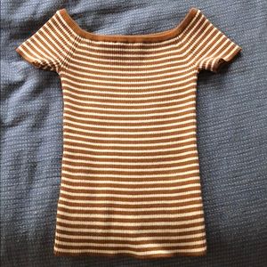 Madewell off the shoulder top